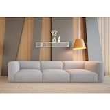 thumbnail of Hochwertiges Acryl-Glas Wandregal / Wandboard mit Rückwand, transparent, B101 x T14 cm, H 14 cm, Acryl-Glas-Stärke 4 mm