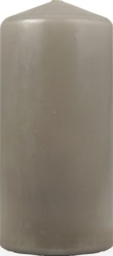 thumbnail of 8 X Stumpenkerze Ø 69 mm · 150 mm dunkelgrau