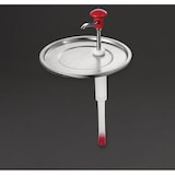 thumbnail of Schneider - Druckknopf Dosierspender, Edelstahl, Ø 265 mm x 390 mm - 10,0 L