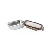 thumbnail of Cuitisan – Boite alimentaire rectangulaire en inox compatible au micro-ondes – 580ml