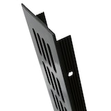 thumbnail of Aluminium Lüftungsgitter Stegblech Abluft b 60mm x L 600mm Anthrazit RAL7016