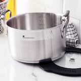 thumbnail of BERGNER Xmart - Pentola in acciaio inox da 28 cm adatta all'induzione