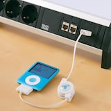 thumbnail of BACHMANN DESK 3x Schutzkontakt, 2x CAT6, 1x USB 3.0