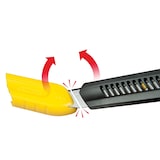 thumbnail of Stanley Messer SM Cutter 9 mm Länge 130 mm zweiteiliger Korpus schneller Klingenwechsel