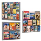 thumbnail of Panneau perfore fixation murale sans porte brochures