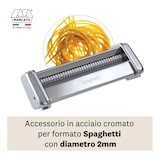 thumbnail of Marcato AC-150-SPA Spaghetti Aufsatz, Edelstahl, silber