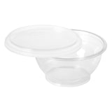 thumbnail of 50x BIO Salatschalen aus Bio-Kunststoff inkl. Deckel 700 ml O 14,5 cm