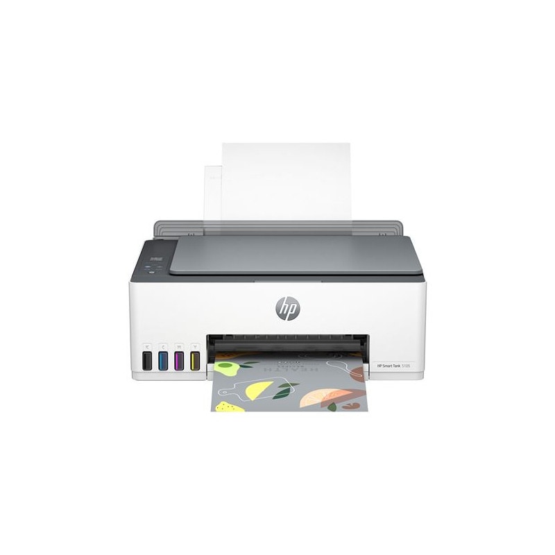 Imprimante Multifonction Hp Smart Tank 5105 All In One Bluetooth Blanc