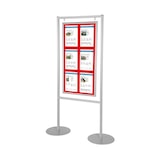 thumbnail of Panneau d'informations LED "Vision" avec caisson lumineux "Broker" 6 x A4 -