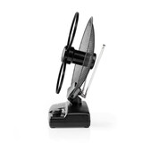 thumbnail of Antenne Hdtv D'intérieur  0 - 25 Km  Gain De 30 - 36 Db  Fm/vhf/uhf  Noire Usage Non Intensif Nedis