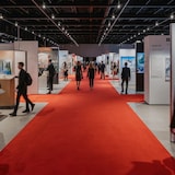 thumbnail of Arquiservi - Moqueta Ferial Roja Ignífuga al corte 1X15 (15M2) – Ideal para Eventos, Ferias y Stands