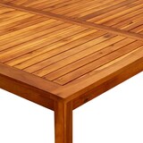 thumbnail of Mesa de centro de jardín madera maciza de acacia 110x110x45 cm