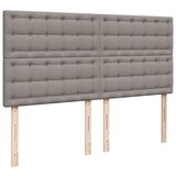 thumbnail of vidaXL Boxspringbett mit Matratze Taupe 200x200 cm Stoff