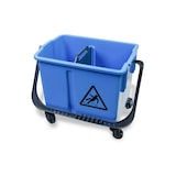 thumbnail of Hypafol Putzwagen | 2-Kammer Reinigungswagen | mit 24l Eimer mit Trennwand | Mopp-Presse | Gebäudereinigung, Hotelservice, Gastronomie, Büroreinigung