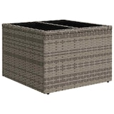 thumbnail of vidaXL Garten-Sofa-Set 6 pcs Grau Poly-Rattan und Stahl und Glas