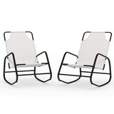 thumbnail of vidaXL Schaukelliegen 2 Stk. Creme Stahl und Textilene