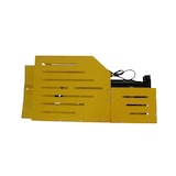 thumbnail of GARLAND CHOPPER 352E-V20  Astilladora eléctrica monofásica 2,3 kW, 60 kg, Dmax 25 cm, Lmax 57 cm, 7 T fuerza horizontal. Asa y rueda de transporte.