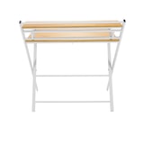 thumbnail of Escritorio EASY CLAP 92 x 84 roble claro / blanco hjh OFFICE