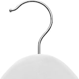 thumbnail of Percha de Madera con Pinzas de Metal | Color Blanco| Diseño Elegante | Gancho de Acero Inoxidable Giratorio | Pack de 12 Unidades de 45cm