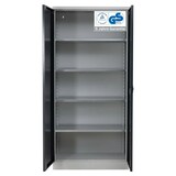thumbnail of PROREGAL Stahlschrank BEE mit 7 lackierten Fachböden | HxBxT 195x92x50cm | Grau-Anthrazit | Werkstattschrank Werkzeugschrank Aktenschrank