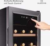 thumbnail of Klarstein Shiraz Premium Smart 18 Weinkühlschrank für 18 Flaschen Silber-Metallic