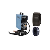 thumbnail of Mig one draagbaar gasvrij lasapparaat + gevulde draad + AWELCO accessoires