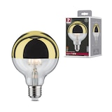 thumbnail of Paulmann Modern Classic Edition Standard 230V LED Globe Kopfspiegel E27 G95600lm 6,5W 2700K dimmbar Kopfspiegel Gold 28675