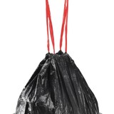 thumbnail of Hailo Müllbeutel D schwarz 0060-001 mit Zugband 10 Stück auf Rolle