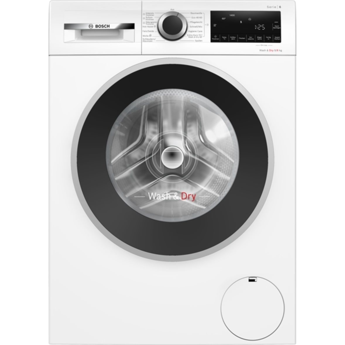 Bosch Serie 6 WNG24441 Waschtrockner, 9/6 kg, 1400 U/min.