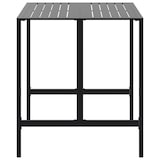 thumbnail of vidaXL Bartafel 100x100x110 cm gepoedercoat staal zwart