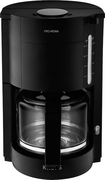 Cafetera De Goteo Krups Proaroma, 1,25 L, 1100 W, Negro