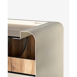 thumbnail of Mobiliara - Desserte Serveo Mobile - Exterieure - Acier epoxy - Compact HPL - Version double