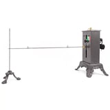 thumbnail of Giemme Spoleto - Girarrosto da camino B800 Registrabile – Portata 6 kg, struttura in ferro e ghisa, ideale per camini interni ed esterni