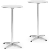 thumbnail of Royal Catering Mesa de bar alta - set de 2 - ECO - Ø 60 cm - plegable - regulable en altura -