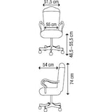 thumbnail of SIGMA Sedia da ufficio EC10, plastica/metallo, altezza seduta regolabile, poggiatesta, nero