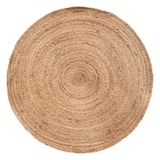 thumbnail of Tapis décoratif en Jute Beige Naturel D 80 cm