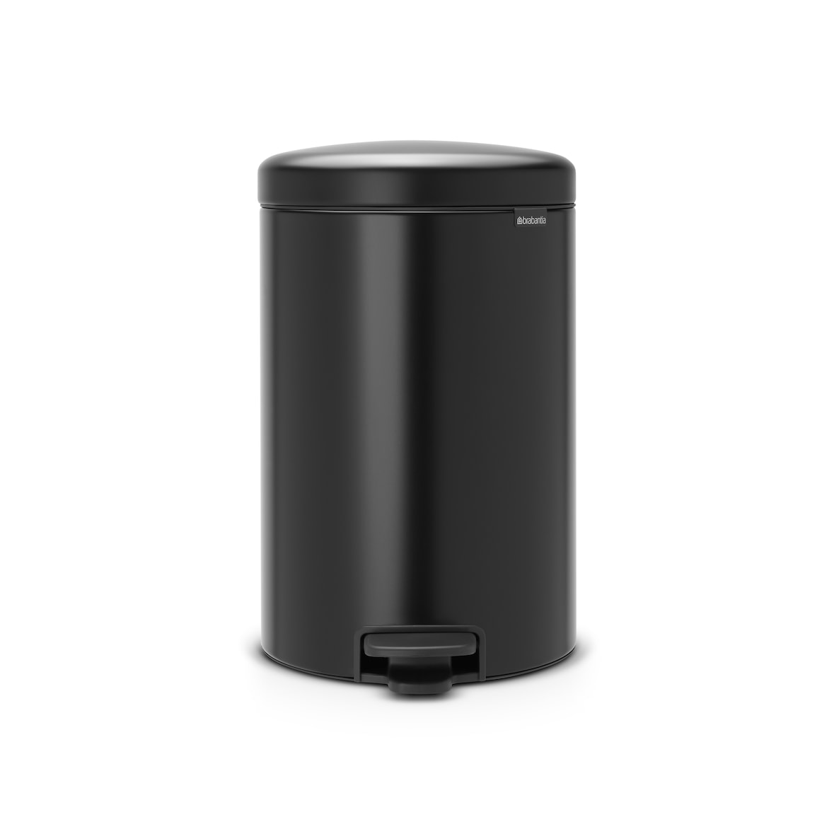 Pedaalemmer NewIcon 20 ltr, Brabantia - mat zwart