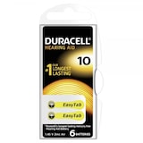 thumbnail of Duracell blister de 6 piles auditives activair easytab da 10 50536221