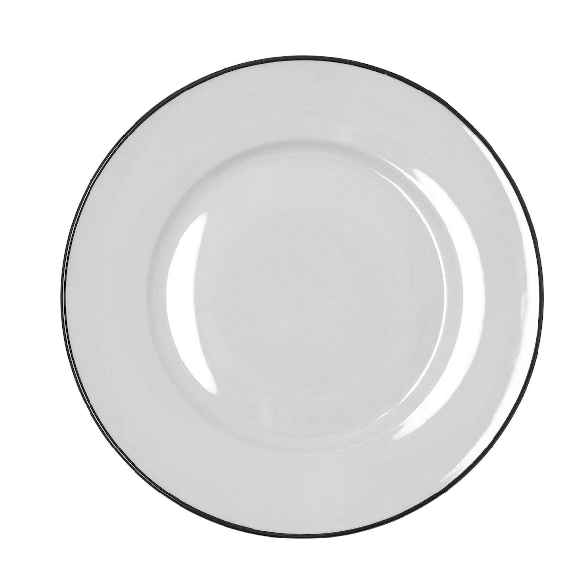 Bidasoa Glacial Filo Plato Llano Porcelana 27Cm