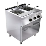 thumbnail of Cocedor de pasta eléctrico con mueble de 6 cestas – Serie Elite 700