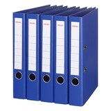 thumbnail of SIGMA Classeur à levier, polypropylène, 50 mm, étroit, bleu, 5 unités