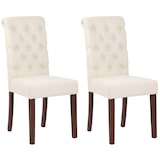 thumbnail of Set van 2 Lisburn eetkamerstoelen creme/Stof
