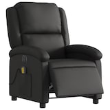 thumbnail of vidaXL Massagesessel Elektrisch Schwarz Echtleder