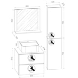 thumbnail of VCM  Lendas  H. 150 x B. 93 x T. 51 cm