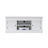 thumbnail of Amaretta Tv Möbel Breite 137 cm, Höhe 60 cm antik weiß, antik patinert.