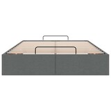 thumbnail of vidaXL Ottoman-Bett ohne Matratze Dunkelgrau 120x190 cm Stoff