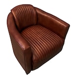 thumbnail of Fauteuil aviateur cuir -  H71 X L 76 X P 73 -assise H47cm
