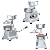 thumbnail of vidaXL Hamburgerpresse mit 500 Trennpapieren Aluminium 10 cm