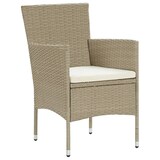 thumbnail of Helloshop26 - Conjunto de comedor de jardín exterior de 3 piezas en resina de mimbre beige 02_0013684