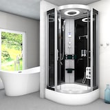 thumbnail of Komplettdusche Duschkabine Fertigdusche Dusche D58-53T0 90x90 cm ohne 2K Scheiben Versiegelung